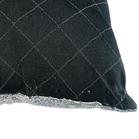 Dachshund Dog Needlepoint Throw Pillow 16"x14.5" Signed J GIBSON VGC - Picture 10 of 10